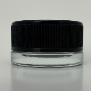 Case of 9ml Glass Jars – Standard Size, 9ml glass concentrate jars, 9ml Glass jars, concentrate packaging